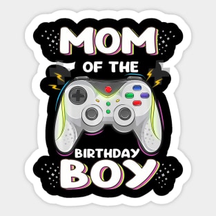 Mom of the Birthday Video Birthday Sticker